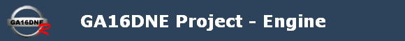 GA16DNE Project - Engine